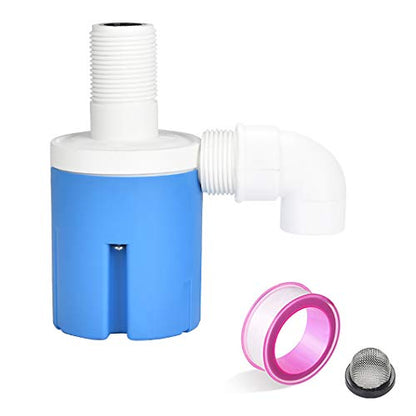 3/4" Automatic Water Level Control Valve Inside Type,Inner Top Water Automatic Float Valve Water Level Control Valve Uesd for Water Tank, Solar Energy, Auto Pot, Aquarium - style: 3/4" Top Inner