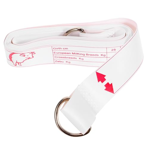 BESPORTBLE Cattle Show Supplies Horse Tape Measure Weight for Farm Use Accurate Animal Identification