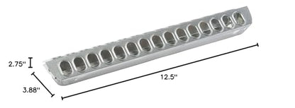 Little Giant® Slide-Top Poultry Ground Feeders | Galvanized Feeding Trough Tray | Durable and Lightweight Chicken Feeder | Made in USA (24 Inch) - size: 24 Inch