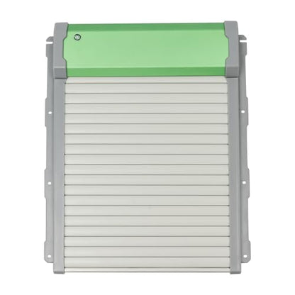 Automatic Solar Chicken Coop Door, Poultry Habitat Door, Anti-pinch 9.4*10.8 Inch Opening Light Sensing/Timing Mode Automatic Chicken Door w/98.43-131.23ft Distance Remote Control, for Farms, Ranches