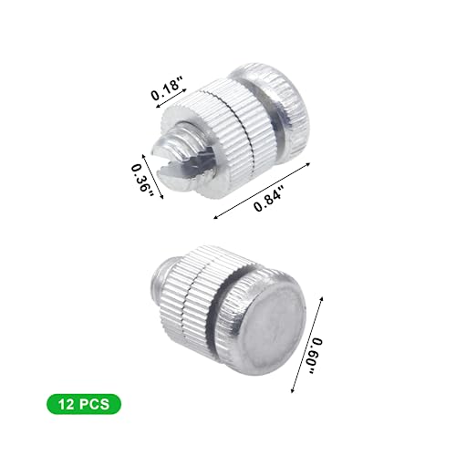 12 PCS Electric Fence Wire Connectors for 12-17 Gauge Aluminum Wire, Spool Galvanized Steel Wire, Poly Rope|Aluminum ALloy split bolts for Reliable Conductivity and Rust & cold Resistance