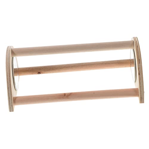 GANAZONO Chicken Roosting Perch Sturdy Wooden Stand for Brooder Coop Durable Chick Roosting Bar for Leg Exercise Engagement Chick for