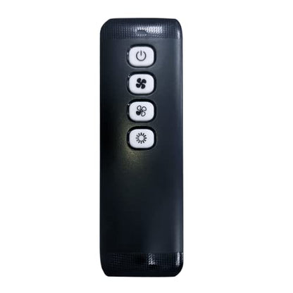 Vento VIVI-DC 10 In. Wall Mount Swivel fan with Folding Arm (Black) - color: Black