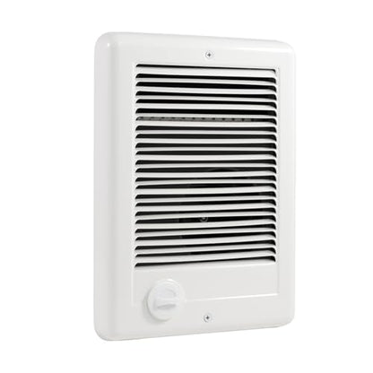 CSC202TW Electric Wall Heater Complete Unit with Built-In Thermostat, 2000W 240V 6825 BTU, Fast Heating & Quiet Operation, Thermal Overheat Protection, White