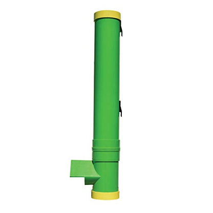 Rugged Ranch 2-Gallon Poultry Waterer & 10-Lb Feeder Combo for Chicken Coops, Green - Outside-Mount Design, Weather-Resistant, Easy Refill Access & Rain Shield to Help Keep Feed Dry