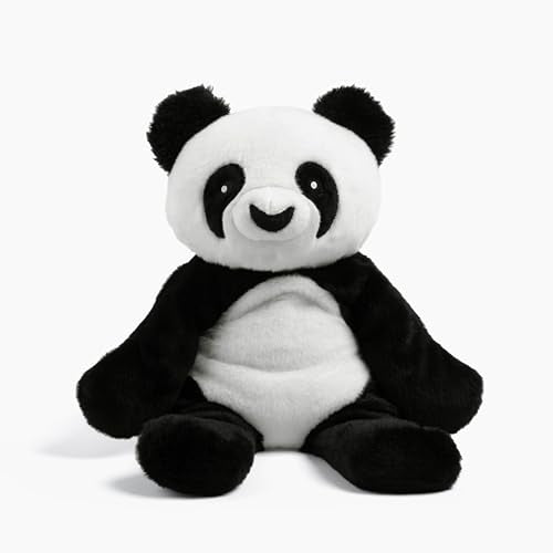 HUGIMALS Bowie The Panda 20 Inch 4.5 lb Heavy Cute Sensory Weighted Comfort Plush | Large Unscented Washable Self Care Calming Stuffed Animal for Kids, Teens and Adults - color: Bowie the Panda