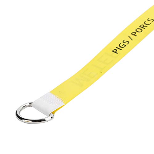 Ejoyous Cattle Pig Weight Measurement Tape, 2.5m Body Weight Retractable Measuring Tape, Farm Equipment for Livestock Body
