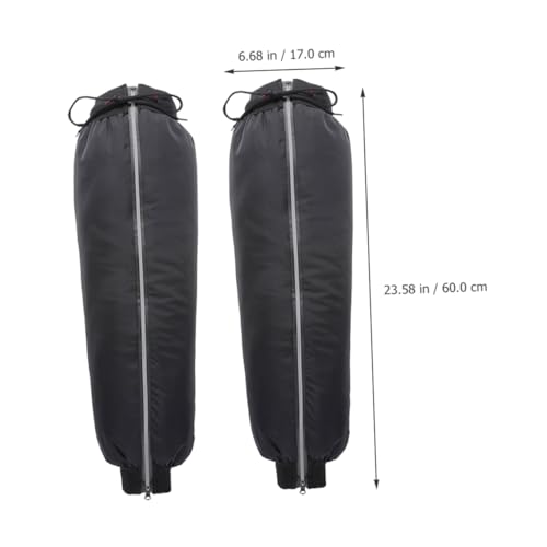 ABOOFAN Windproof Leg Gaiters for Men Insulated Calf Covers for Camping and Hiking Protection against Rain and Durable and Comfortable Design