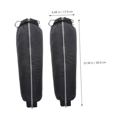 ABOOFAN Windproof Leg Gaiters for Men Insulated Calf Covers for Camping and Hiking Protection against Rain and Durable and Comfortable Design