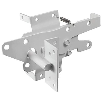 Vinyl Fence Gate Single Gate Hardware Kit Black(for Vinyl, PVC etc Fencing) Fence Gate Kit Includes Gate Hinges w/Mounting Hardware & Gate Latch - has 2 Hinges & 1 Latch - CASE Qty 6 - size: Black - Case - 6 Count