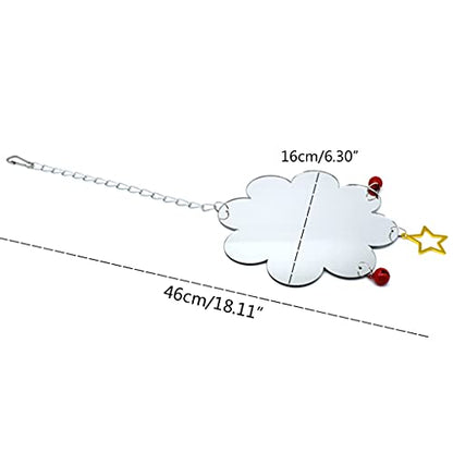 Chicken Toys for Hens with Swing Toy with Star for Chicks Roosters Large Side Pecking Toy