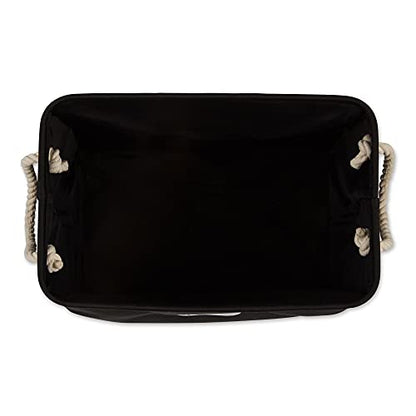 Bone Dry Pet Storage Collection Collapsible Bin, Black, Small Rectangle - color: Black, size: Small Rectangle