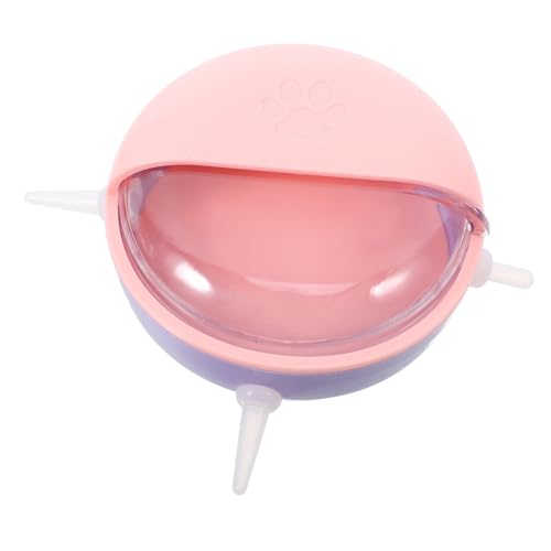 WOONEKY Small Pet Feeder with Pacifiers Spout Spillproof Milk Bowl for Puppies and Kittens Durable Material Versatile Design for Cats and Dogs for Newborn Pets