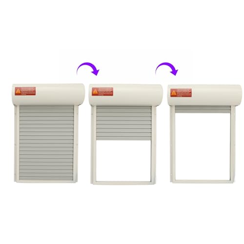 Auto Chicken Door, Battery Powered LED Display Automatic Chicken Door Opener for Duck (White) - color: White