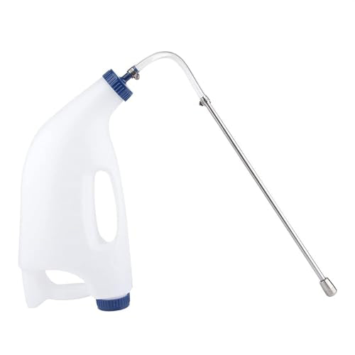 Calf Feeding Calf Bottle 4L Capacity with Handle and Long Mouth for Easy
