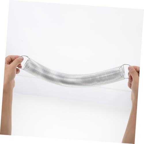BESPORTBLE Door Handle Spring Replacement Fence Tension Springs Spring for Livestock Fence Replacement Fence Spring Livestock Fence Accessory Electric Fence Spring Gate Silver Stainless Steel