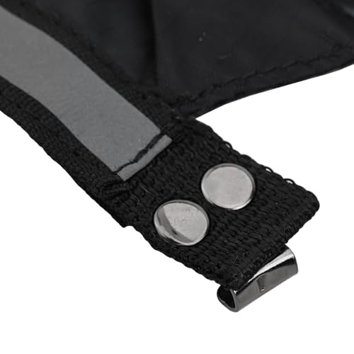 Reflective Hiking Gaiters Waterproof, Thickened Nylon Leg Gaiters for Men Women, Anti-Sand Mud Snow Ankle Covers for Outdoor Climbing Trekking Hunting