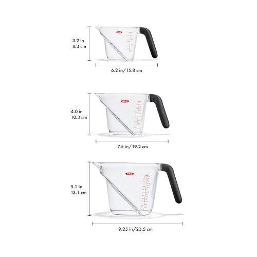 OXO Good Grips 3-Piece Angled Measuring Cup Set - size: Multi