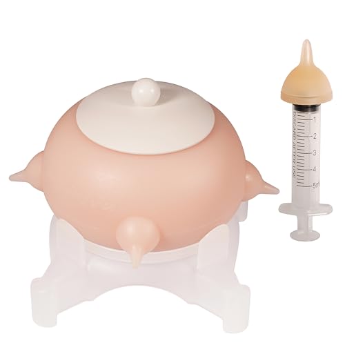 Doggiema Puppy Milk Feeder Nipple Puppy Bottle Puppy's Feeder Dongdong pet Mini Puppy 150ml - size: S Size(Kitten/Mini Puppy)