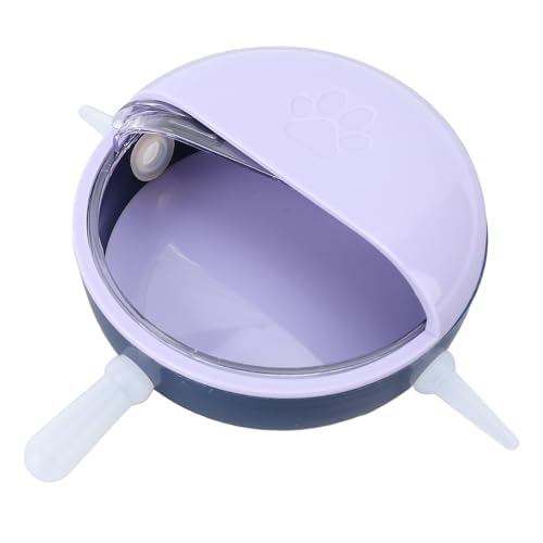 Puppy Milk Feeder, Multi Nipples Design Plastic Bowl for Kittens Puppies Rabbits with Adjustable Nipple Sizes for Versatile Use (Purple) - color: Purple