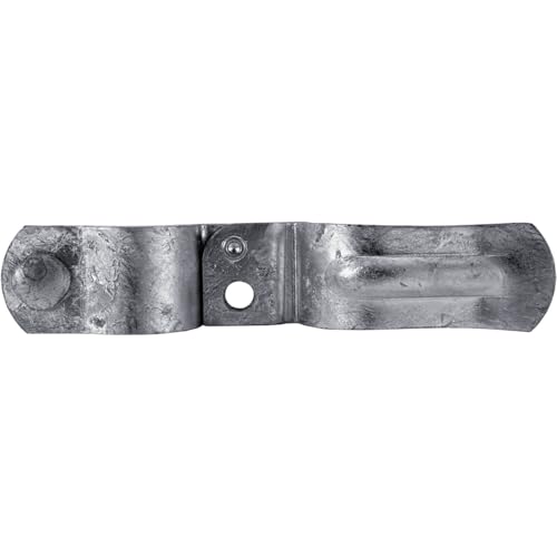 Heavy Duty Fork Latch (Bolt in) 1-5/8" x 4" Galvanized Pressed Steel - CASE Qty 25 - size: 1-5/8" x 4" - Case