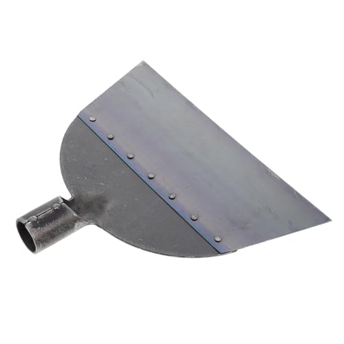 DECHOUS Pig Excrement Shovel for Farm Cleaning Sturdy Livestock Cage Tool Heavy-Duty Ground Cement Spade Long Handle Practical Manure Cleaning Supply - size: 25X27X3.5cm
