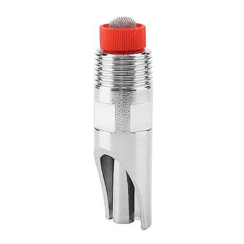 HighEfficiency Stainless Steel Automatic Nipple Drinker Waterer with Red - Leakproof Design for Livestock Hydration, Ensures Clean, Water Supply for Pigs and Cattle
