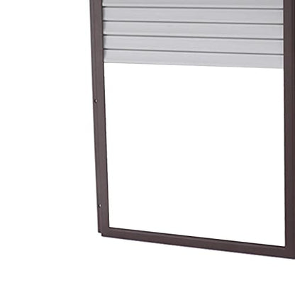 Automatic Chicken Coop Door, Solar Powered 3 in 1 with Timer HD LED Display for Chicken Duck Goose (Brown) - color: Brown