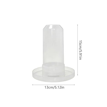 Baby Chick Feeder and Waterer Set, Poultry Starter Kit, Chick Feeder & Gravity Waterer, Compact Brooder Supplies for Chicks, Ducklings and Small Poultry (C) - color: C