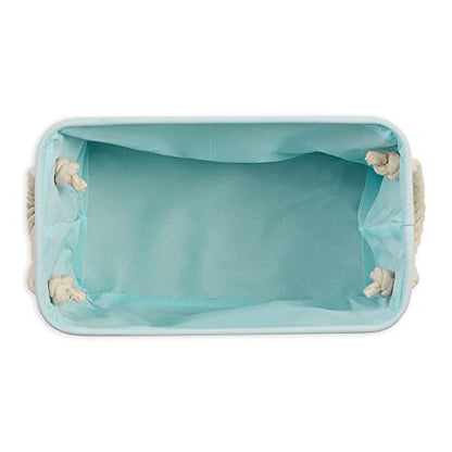 Bone Dry Pet Storage Collection Collapsible Bin, Small Rectangle, Aqua - color: Aqua, size: Small Rectangle