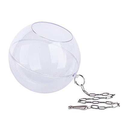Parrot Hanging Ball Chicken Toy Size Versatile Durable Fun for Birds (As Shown)