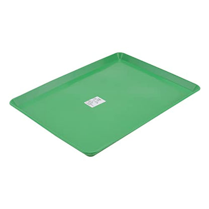 Toyvian Plastic PET Toilet Tray for Rabbits Chickens and Ducks Easy-to-Clean Bedpan for Animal Cages PET Cage Supplies Green