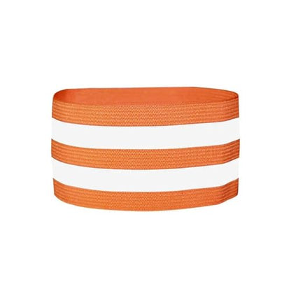 30 Pcs Bicycle Reflective Leg Straps Mountain Bike Pants Cuffs, Night Running Safety Warning Gear, Windproof Cycling Accessorie - color: Orange