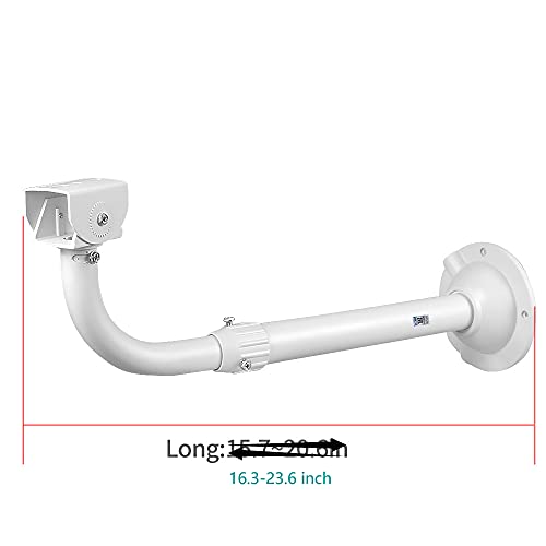 CCTV Security Camera Mount Bracket, Telescopic Adjustable Universal Wall Mounting Bracket