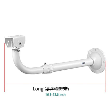 CCTV Security Camera Mount Bracket, Telescopic Adjustable Universal Wall Mounting Bracket
