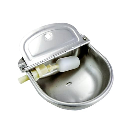 Automatic Waterer Bowl Float Valve, Feed Farm Supplies for Cattle Sheep, Style B, as described