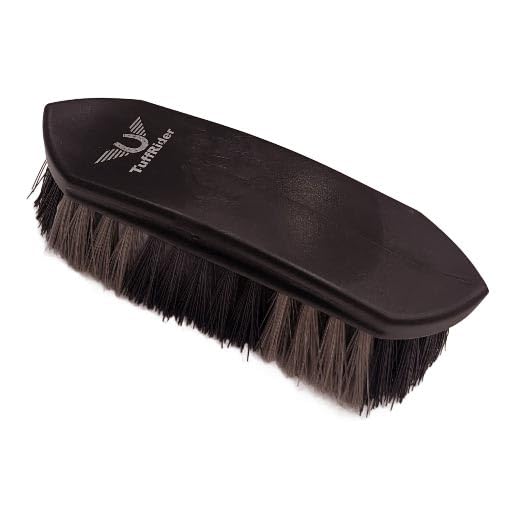 TuffRider Dandy Brush Hard Large - color: Walnut