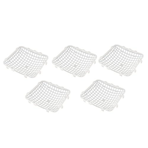 Kisangel 5PCS Plastic Pigeon Egg Nest Lay Egg Box for Bird Cages Easy to Install Smooth Surface for Homing Pigeons at Home Poultry Stores Zoos