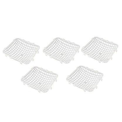 Kisangel 5PCS Plastic Pigeon Egg Nest Lay Egg Box for Bird Cages Easy to Install Smooth Surface for Homing Pigeons at Home Poultry Stores Zoos