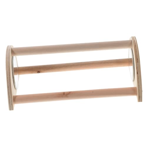 Wood Chick Perch Stand – Adjustable Chicken Roosting Bar for Brooder – Training Perch for Baby Chickens – Natural Material Stable Base