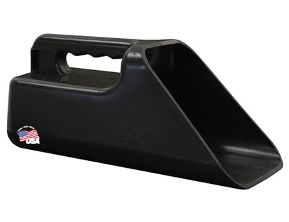 Buyers Products 9031110 Heavy-Duty Poly Scoop for Salt, Ice Melt, Feed & Fertilizer, 1.5 Quart Capacity with Slanted Opening and Comfort Grip Handle for Efficient Material Transfer Needs