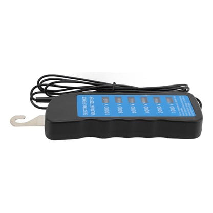 Pilipane Electric Fence Voltage Tester Digital Handheld Fault Finder Locator Checker Voltmeter Livestock Equipment for Farmers Ranchers ABS Material