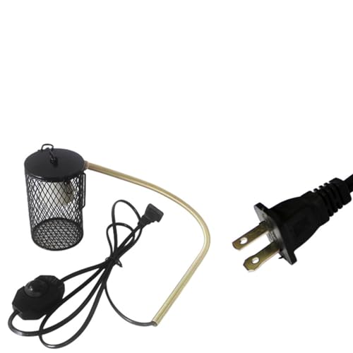 Lamp Cage Heater Guard Warmer Lamp Anti Scald Lamp Holder Sturdy Iron Construction Design Suitable for Bearded