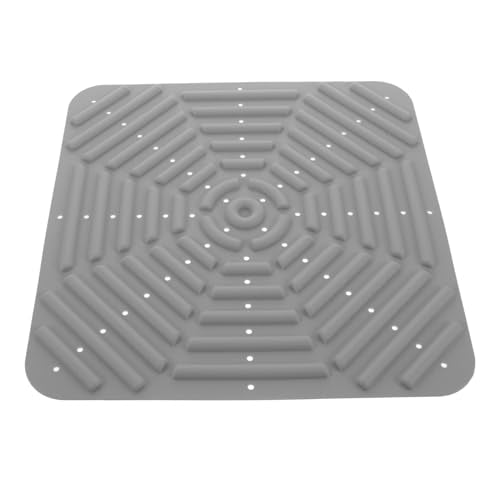 Milisten Chicken Coop Nesting Box Pad Washable Silicone Bedding Mat for Hen House Non- and Odor Nesting Pads for Chickens to Keep Eggs Easy to Clean Grey