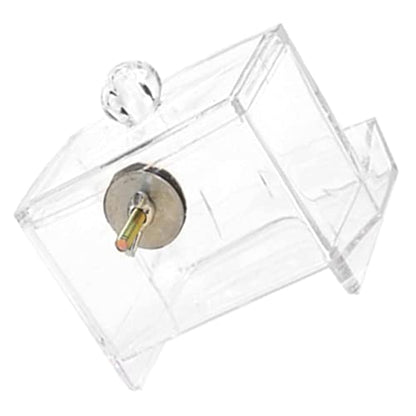 1pack Automatic Feeder Trough No Waste Chicken Feeder for Chicken Enrichment