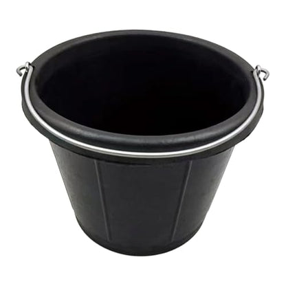 Rubber Feed Bucket Versatile Rubber Pail Garden Water Bucket for Animals