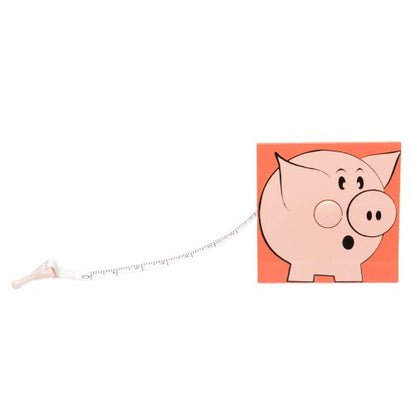 Pig Tape Measure (5 feet) for Crochet, Cloth Measuring, Sewing, Tailor Fabric Measurements, Body Measuring
