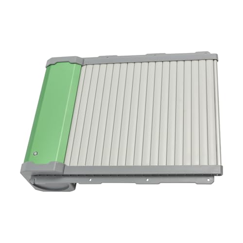 Automatic Chicken Coop Door,6.5”×11”Solar Powered Chicken Coop Doors with Light Sensor,Smart Anti-Pinch Aluminum Door Opener with Timer for Households Farms Ranches Chicken Farms
