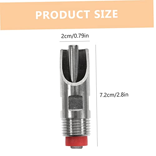 HANABASS 10pcs Stainless Steel Pig Waterer Automatic Feeders for Piglets Efficient Livestock Drinking Tools Durable Water Nipple Dispenser Reduced Water to Use