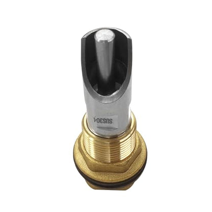 4 Sets Pig Nipple Waterer with Water Tank Connectors and Hole Opener | Sturdy,durable,and corrosion-resistant stainless steel and brass;Automatic Water Control System;Easy install with hole opener